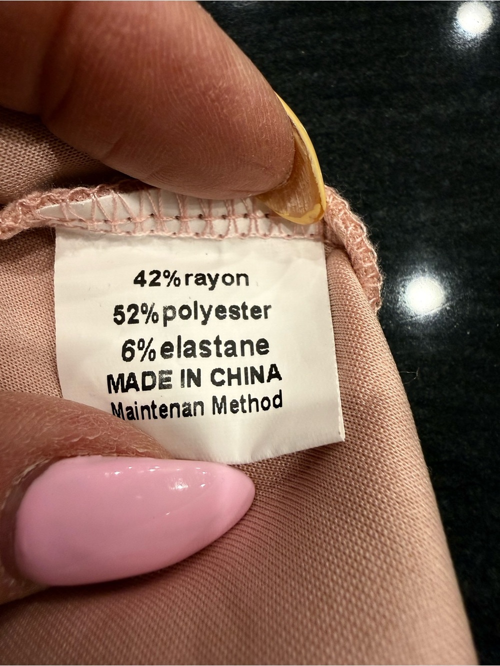 Sleeveless Mock Neck Wide-Leg Set in Blush Pink - Picture 11 of 12